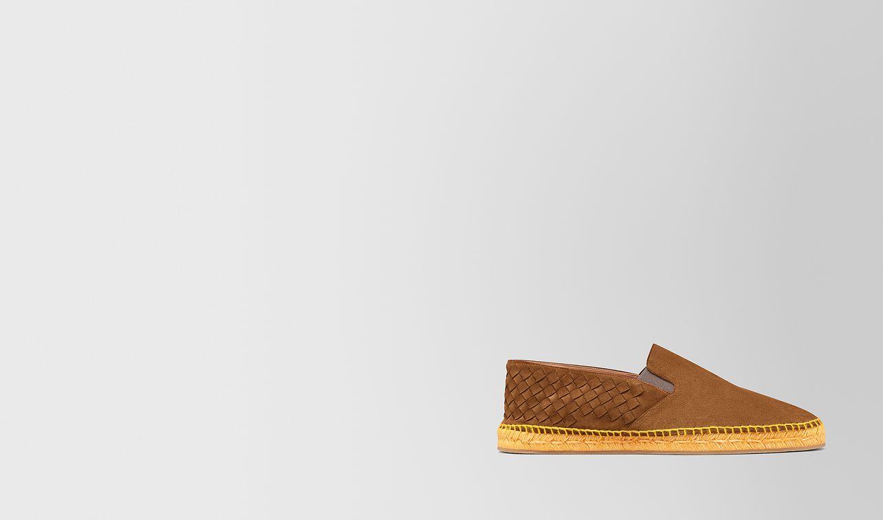gala espadrille in intrecciato suede landing