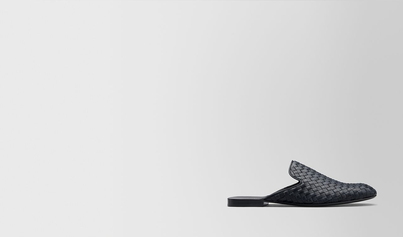 sean slipper in intrecciato calf landing