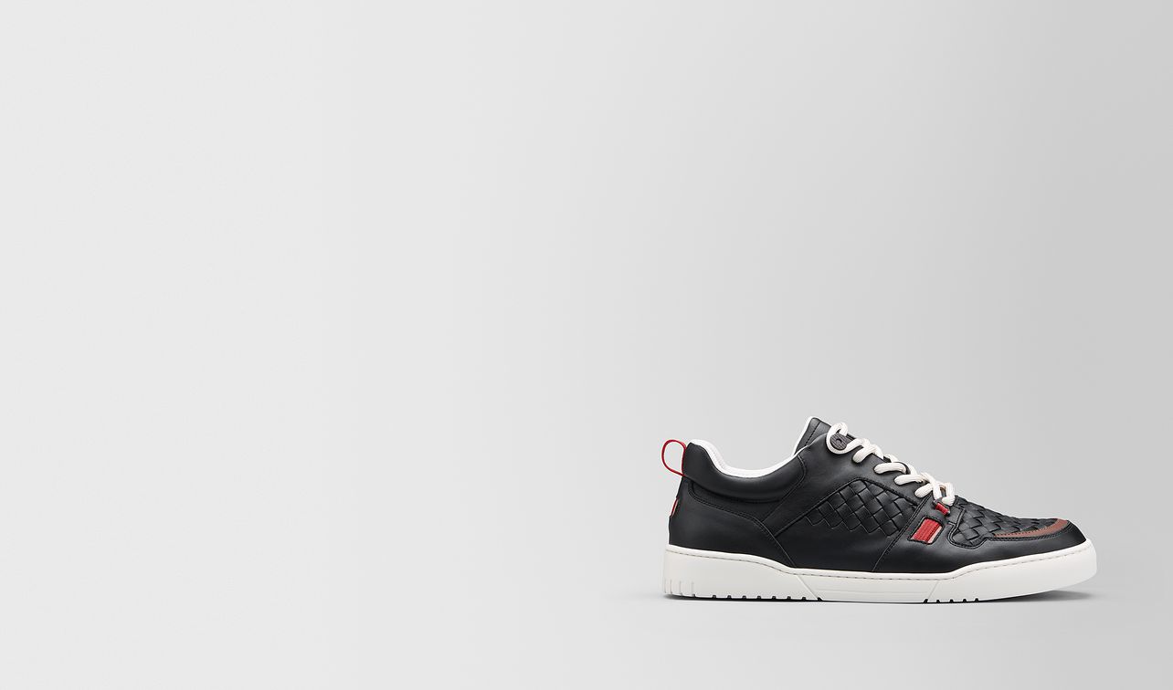 heeze sneaker in intrecciato calf landing