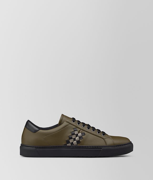 BOTTEGA VENETA BV CHECKER SNEAKER IN CALF Sneakers Man fp
