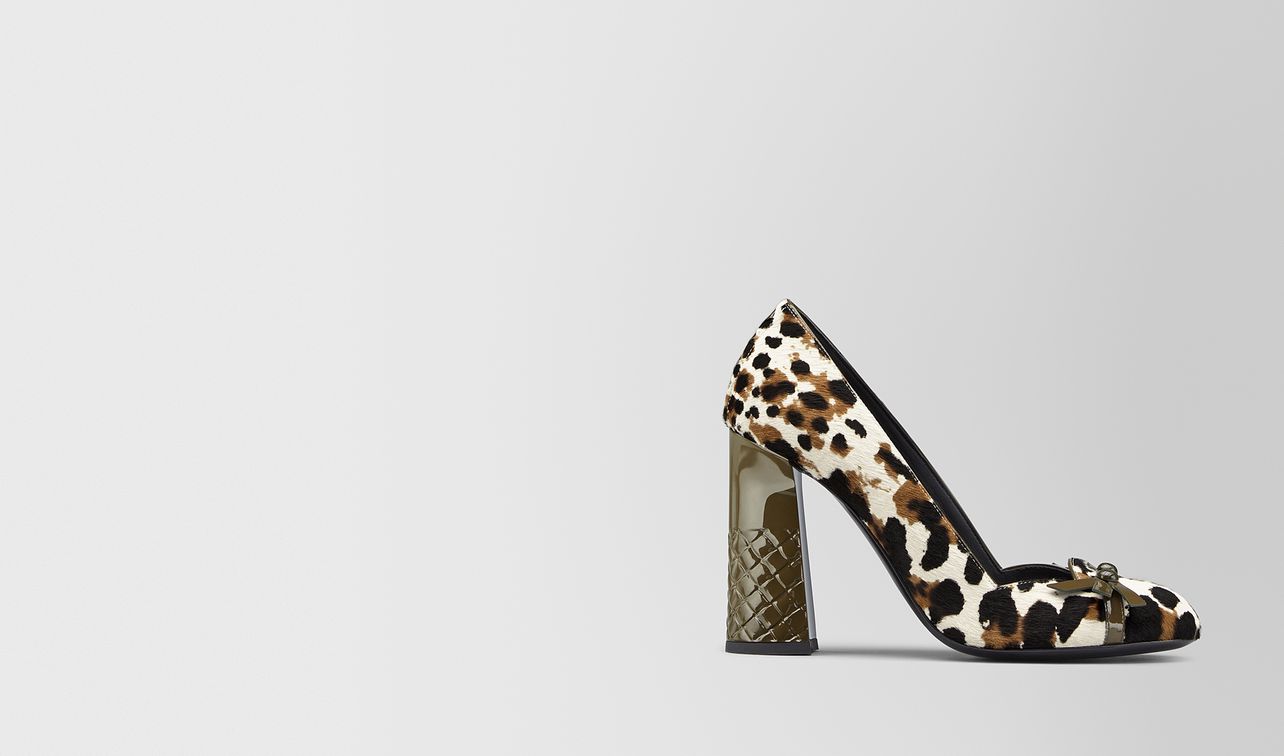topette pumps aus kalbsfell landing