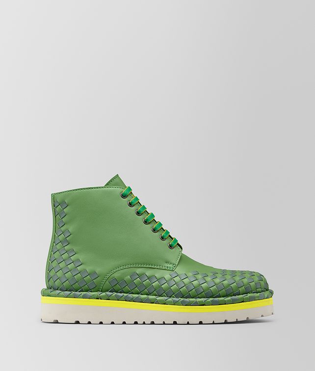 BOTTEGA VENETA BOOT IN INTRECCIATO CHEQUER Boots Man fp