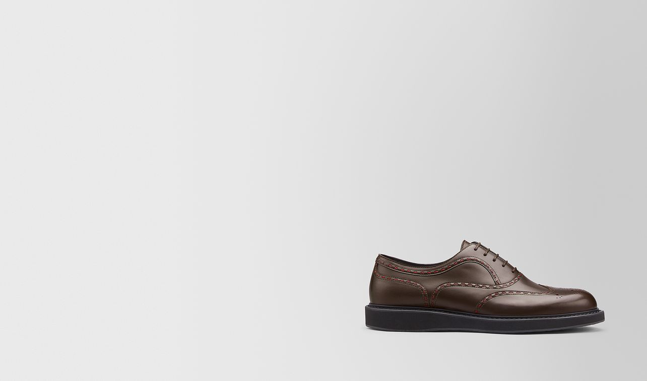 chaussures à lacets en cuir de veau landing