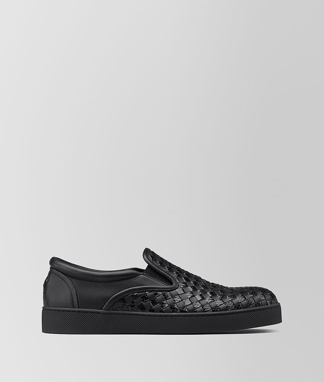 BOTTEGA VENETA DODGER SNEAKER IN INTRECCIATO NAPPA AND AYERS Trainers Man fp