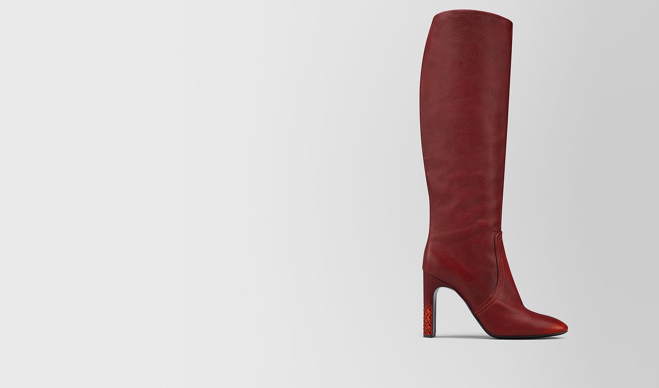 boot in calf leather landing