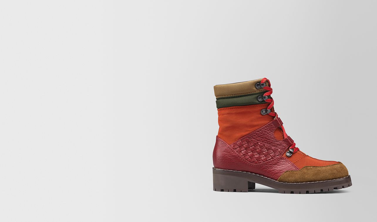 boot in calf leather landing