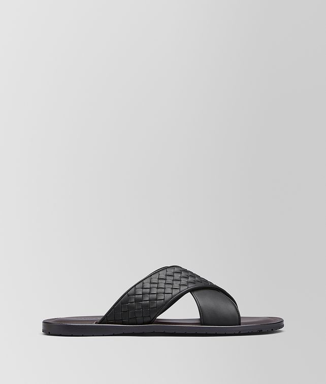 BOTTEGA VENETA SAPA CRISSCROSS SANDAL IN INTRECCIATO CALF Sandals Man fp