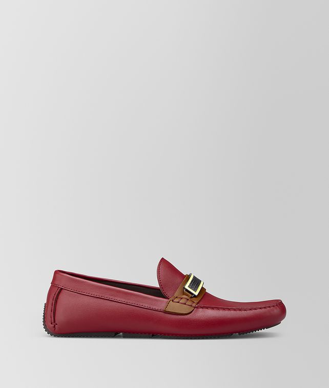 BOTTEGA VENETA WAVE DRIVER IN CALF Slippers and Loafers Man fp
