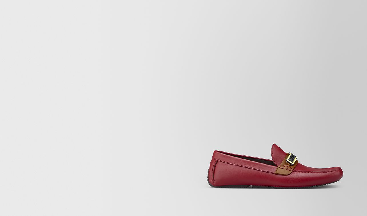 wave driver in calf leather landing