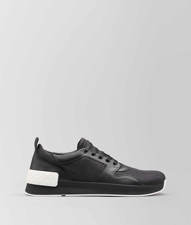 BOTTEGA VENETA BV GRAND SNEAKER IN FABRIC AND CALF Sneakers Woman fp