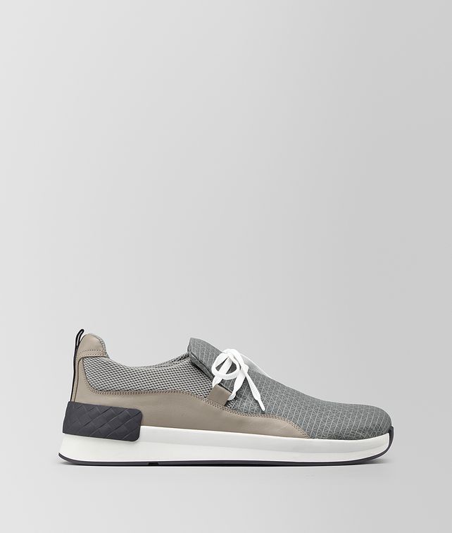 BOTTEGA VENETA BV GRAND SLIP ON SNEAKER IN FABRIC AND CALF Sneakers Woman fp