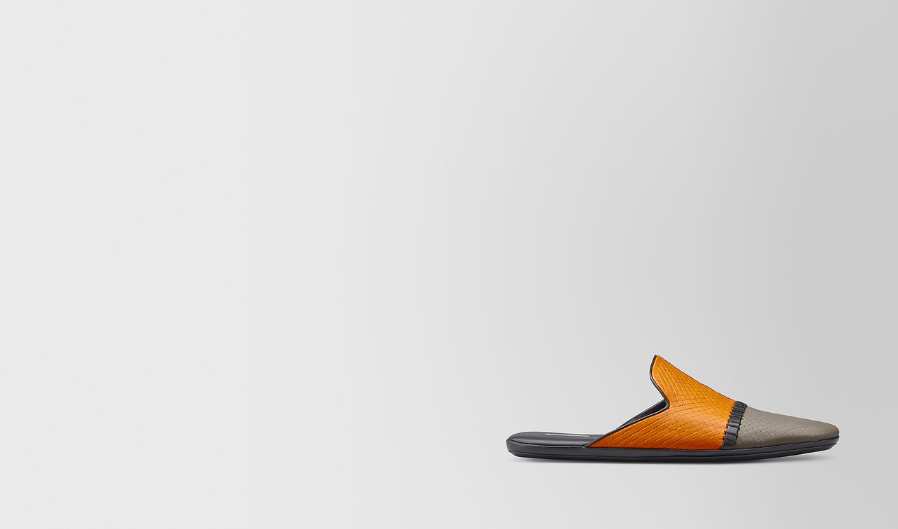 fiandra slipper in micro-intrecciato embossed landing