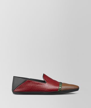 FIANDRA SLIPPER IN MICRO-INTRECCIATO EMBOSSED 