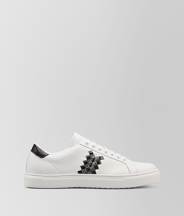 BOTTEGA VENETA BV CHECKER SNEAKER IN CALF AND AYERS Sneakers Woman fp