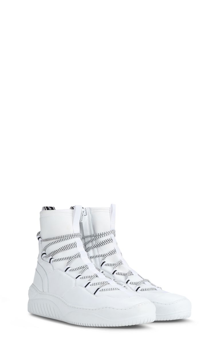 white sneakers chunky sole