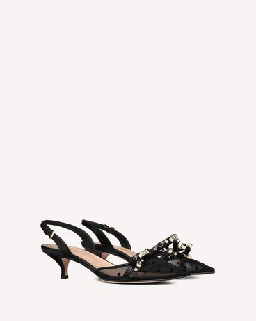 REDValentino GEOMETRIC BOW PUMP
