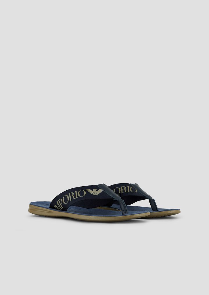 emporio armani flip flops