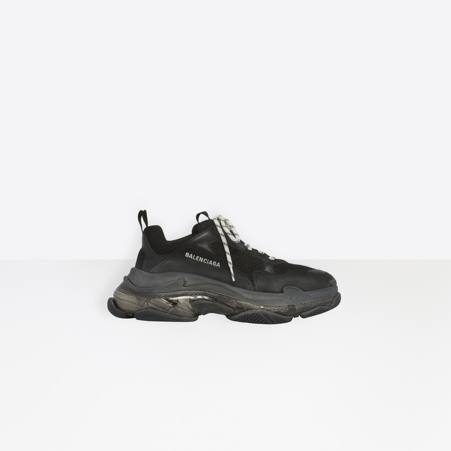 How to get Balenciaga Triple S Trainers Sliver Black Red
