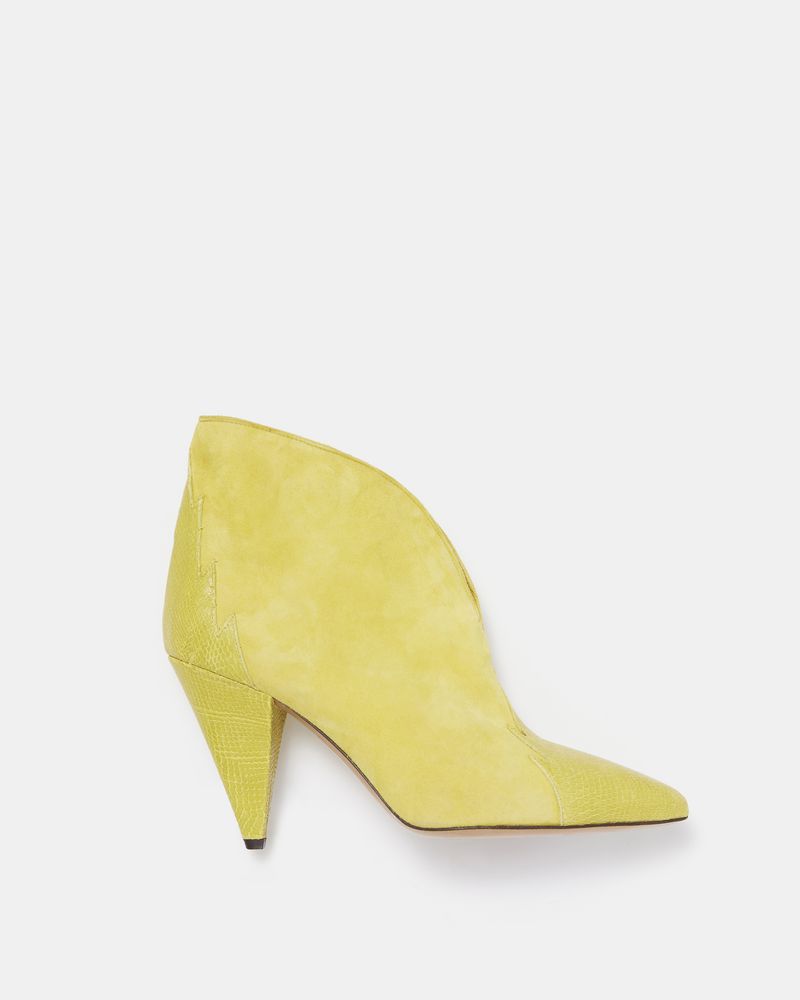 isabel marant yellow boots