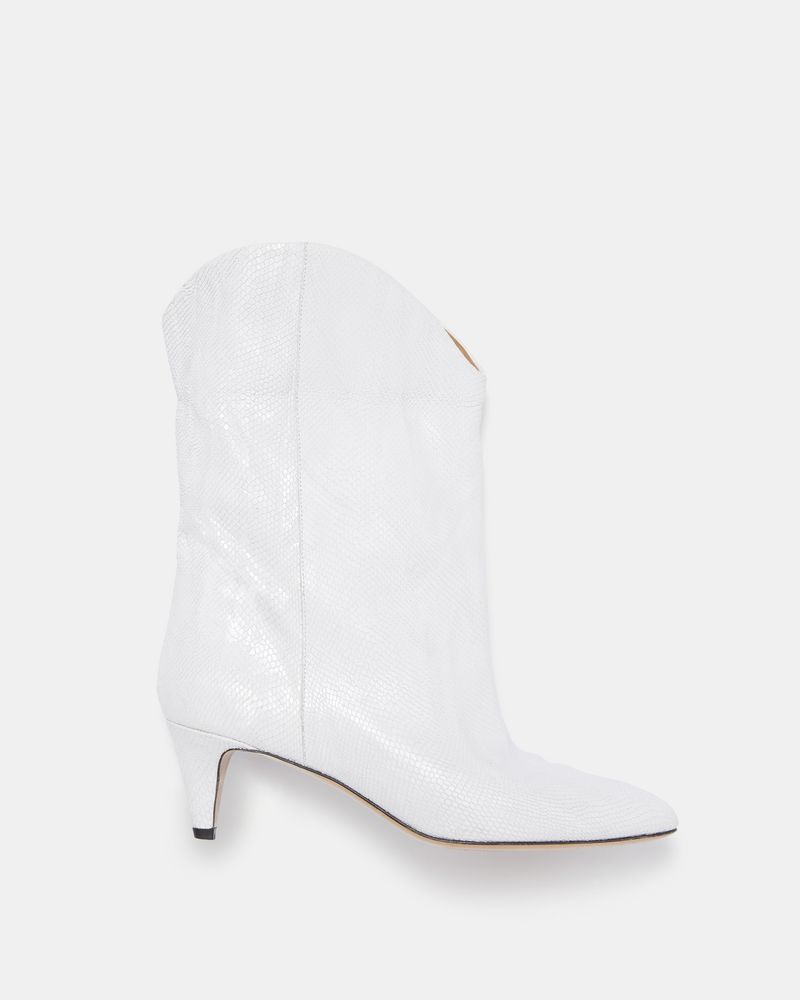 white isabel marant boots