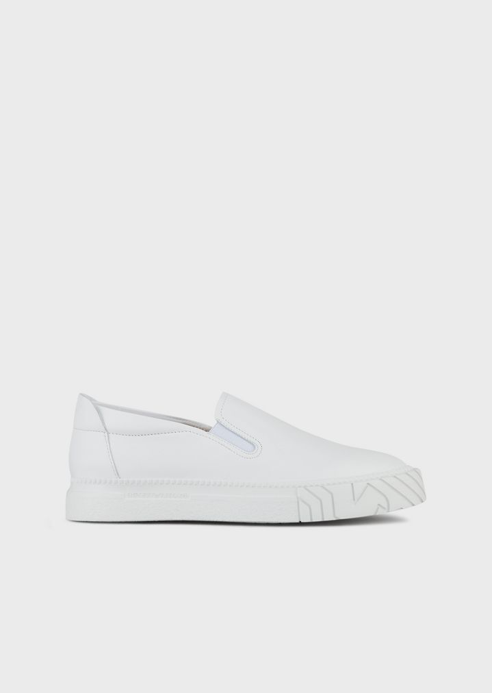 Slip-Ons aus Leder Slip-Ons aus Leder