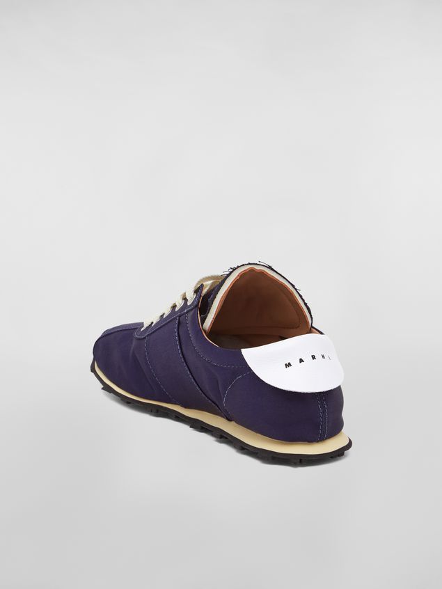 Sneakers Marni Marni LIGHTFOOT sneaker in satin blue Woman