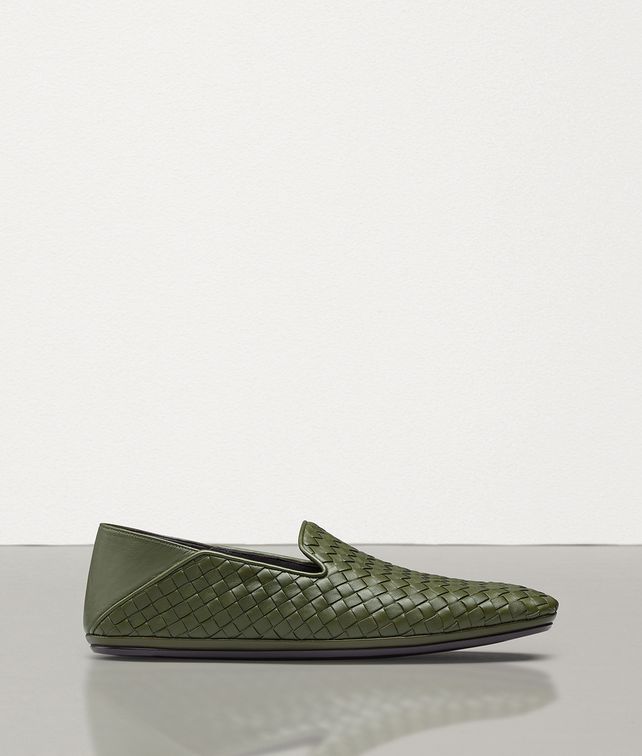 BOTTEGA VENETA SLIPPER FIANDRA IN INTRECCIATO NAPPA Slipper e mocassini Uomo fp