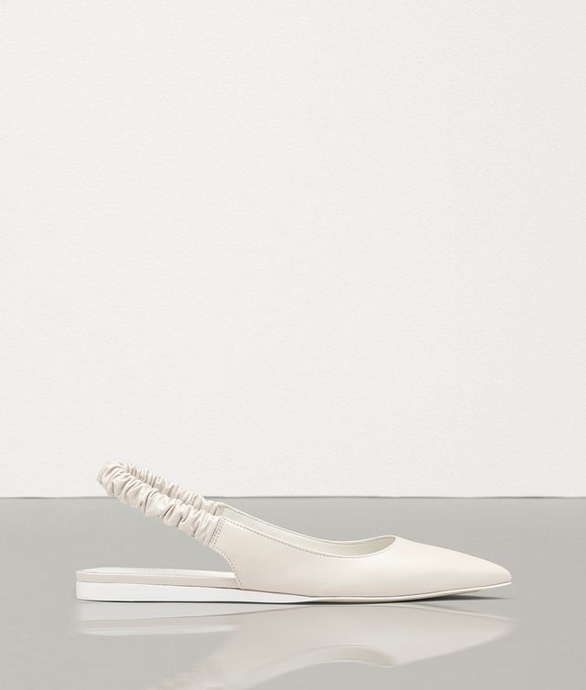 BOTTEGA VENETA FLAT IN SMOOTH KID Flat Woman fp
