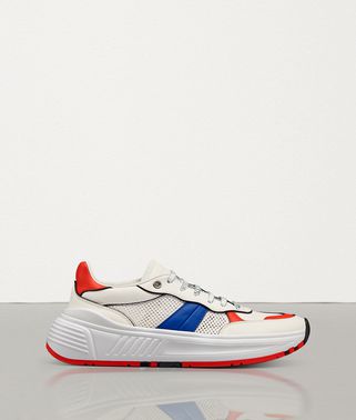 SPEEDSTER SNEAKER IN CALF LEATHER AND MESH
