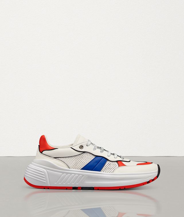 BOTTEGA VENETA SPEEDSTER SNEAKER IN CALF LEATHER AND MESH Trainers Woman fp