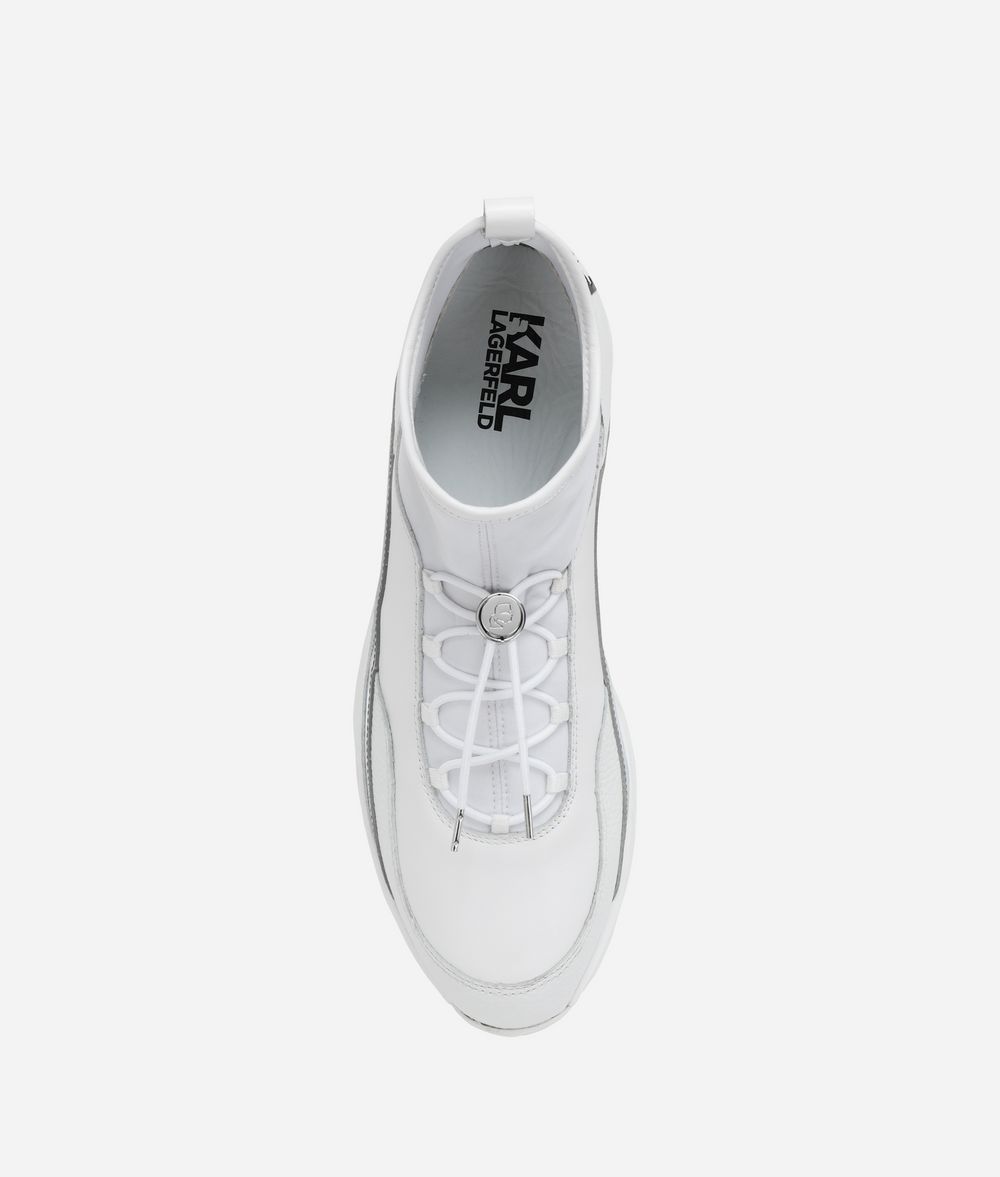 KARL LAGERFELD Vektor Pull-On Runner Sneakers Man d