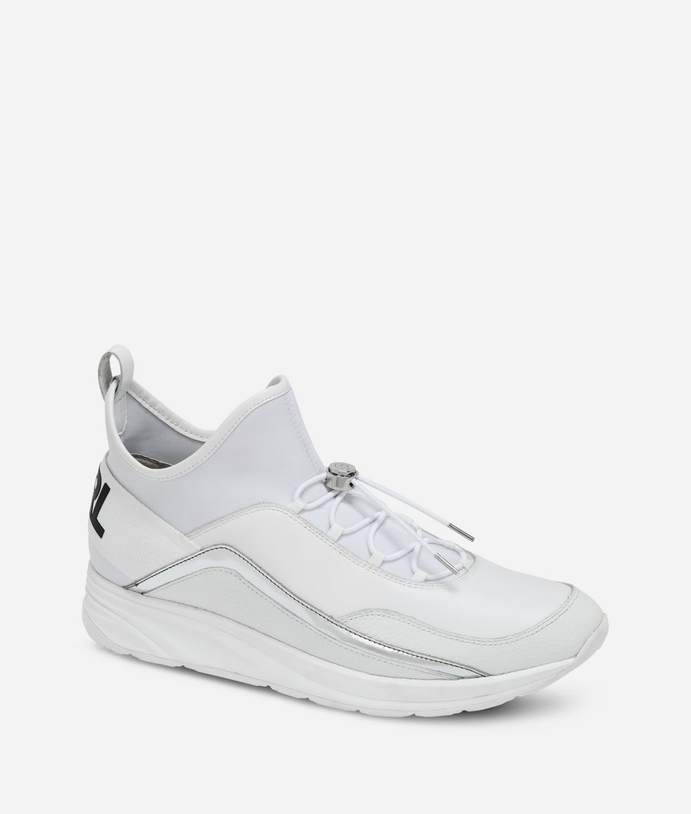 KARL LAGERFELD Vektor Pull-On Runner Sneakers Man f