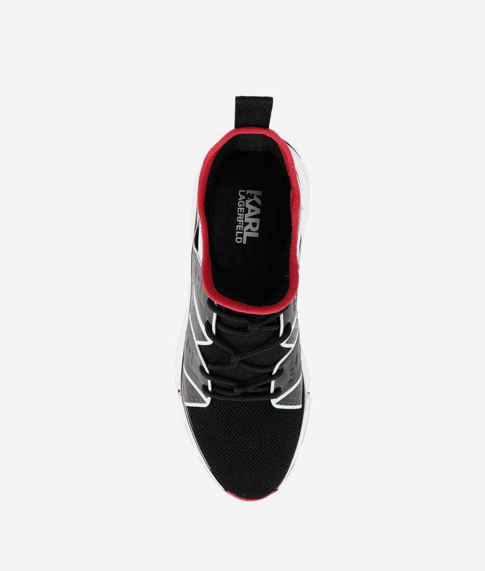 KARL LAGERFELD Aventur Karl Stricksneakers mit Riemendetails Sneaker Damen d