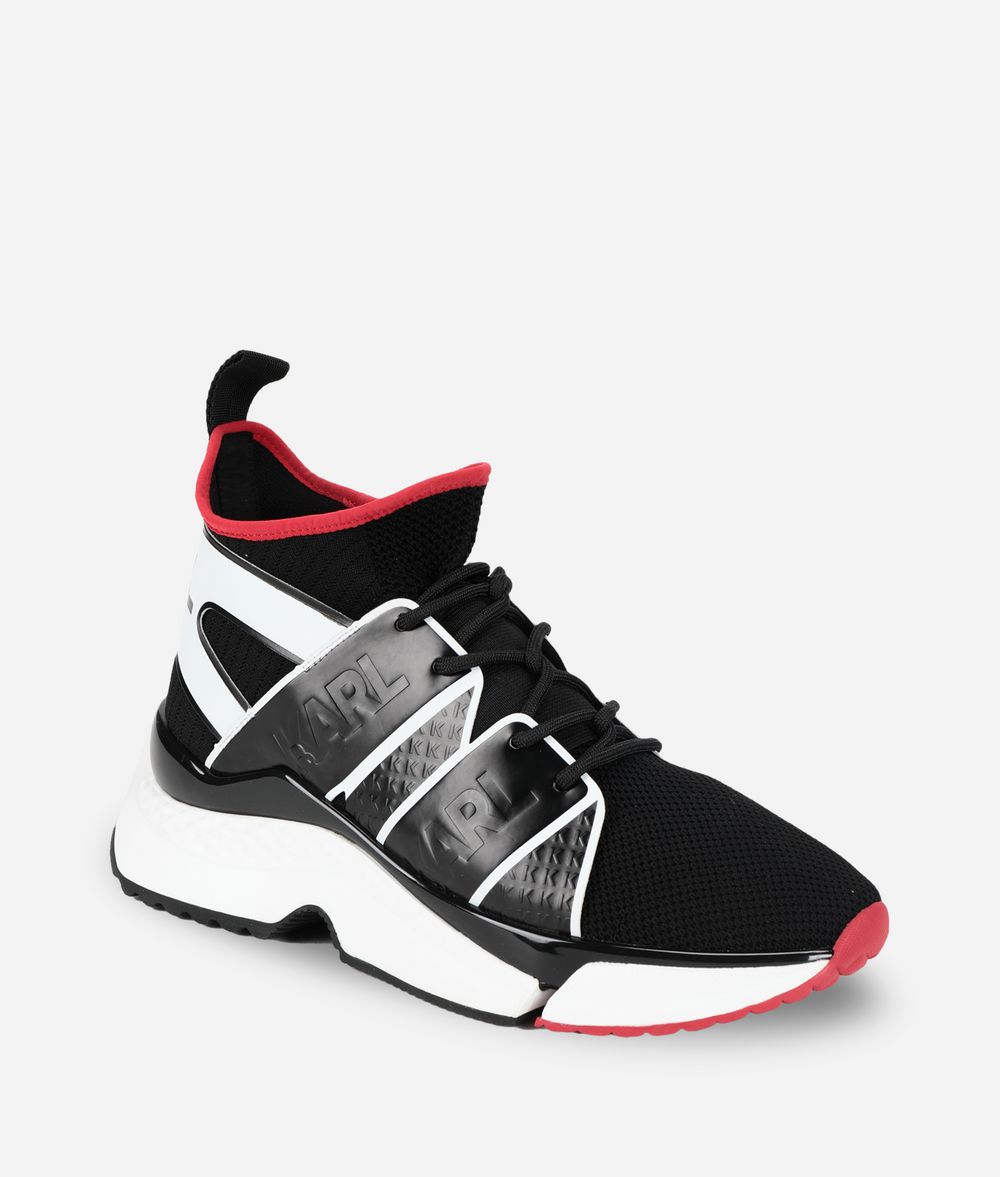 KARL LAGERFELD Aventur Karl Stricksneakers mit Riemendetails Sneaker Damen f