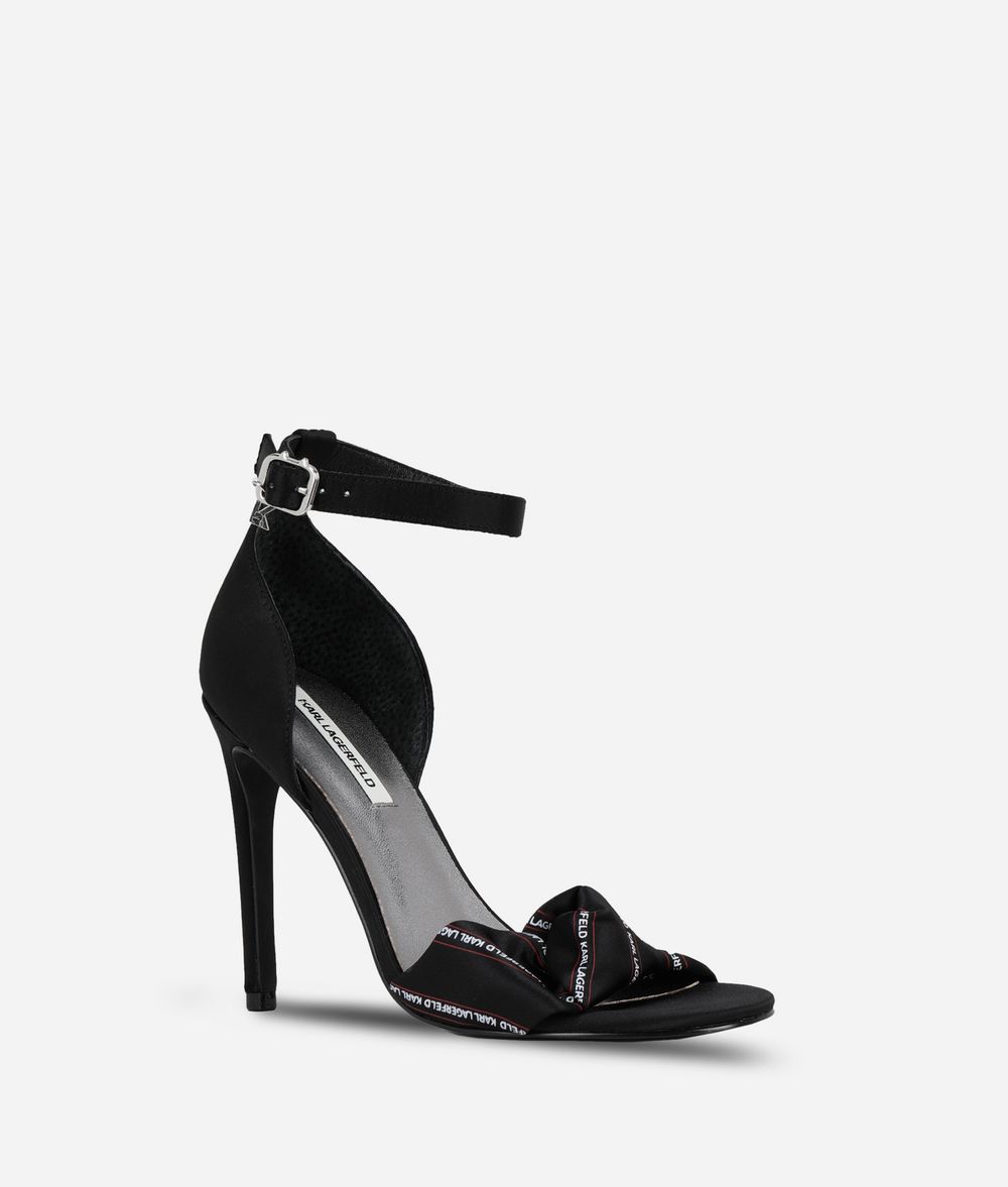 KARL LAGERFELD Ankle Strap Sandal Sandal Woman f