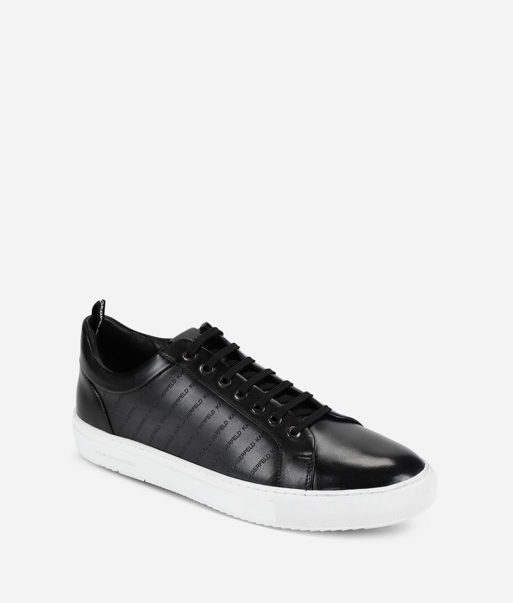 KARL LAGERFELD Kupsole Stripe Logo Sneaker Sneakers Man f