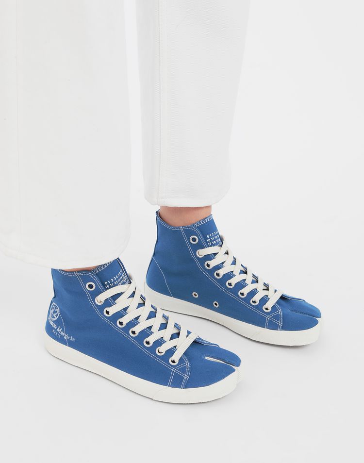 margiela tabi canvas sneakers