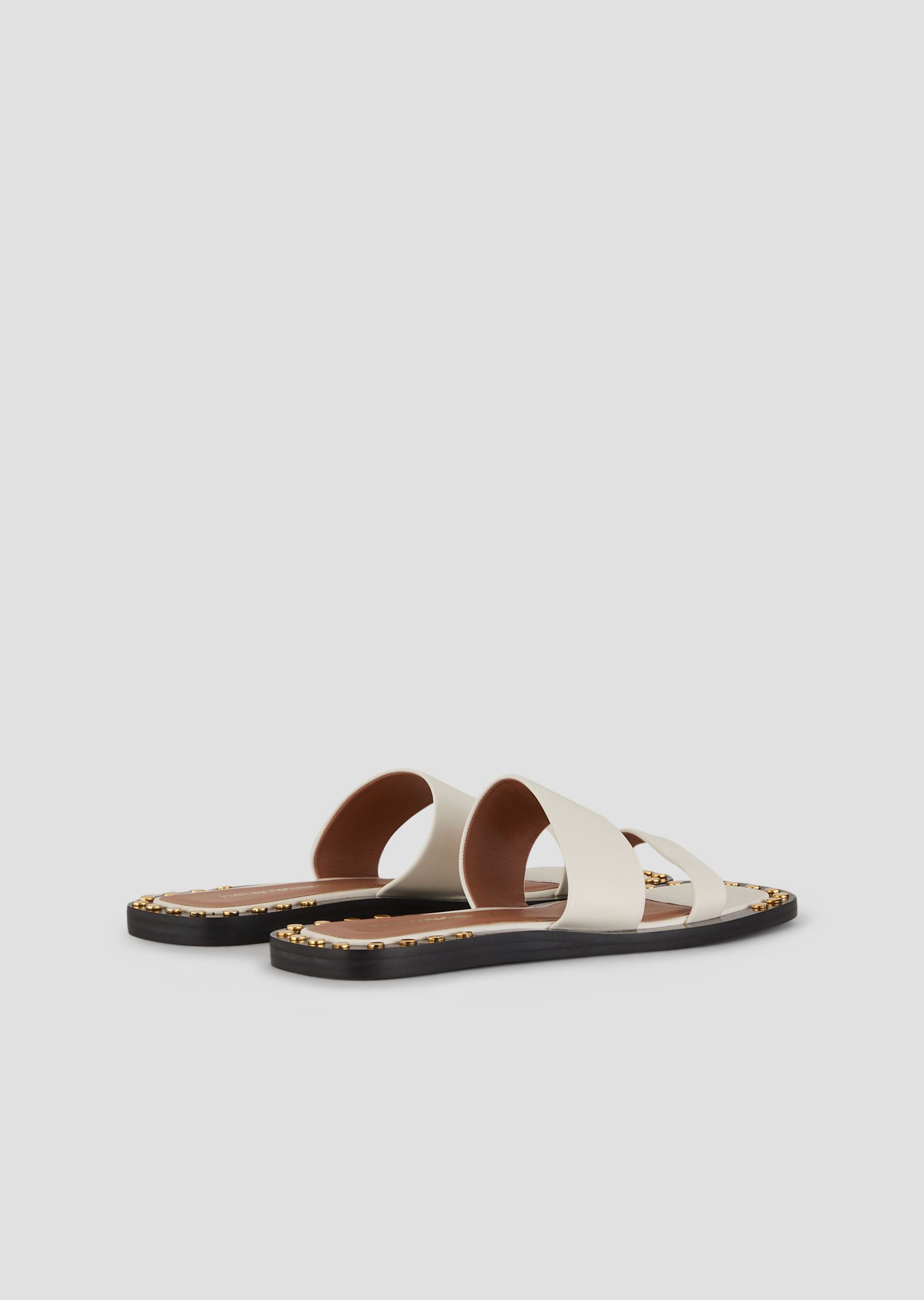 armani flat sandals