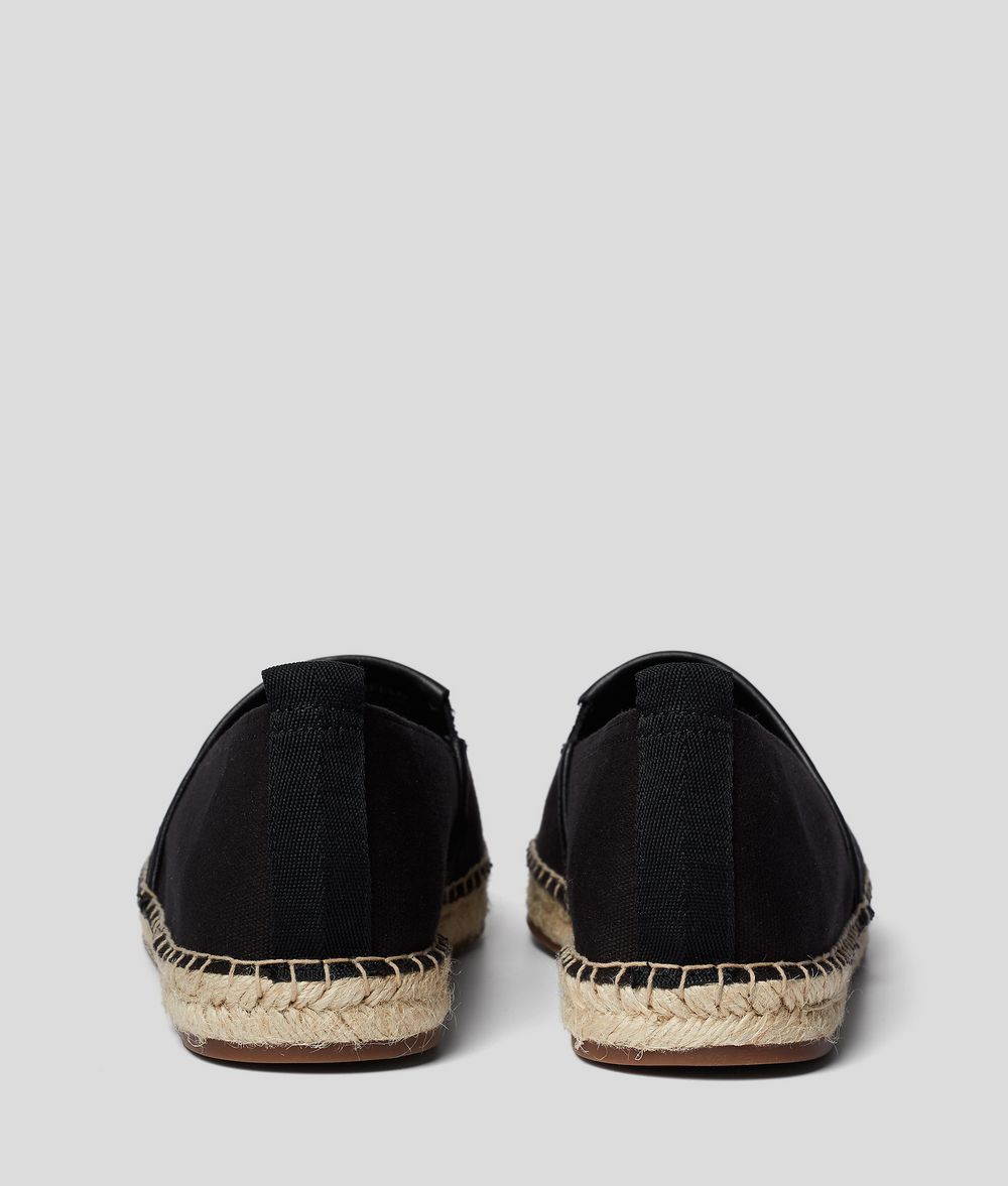 KARL LAGERFELD Kamino Suede Espadrille Sandal Man d