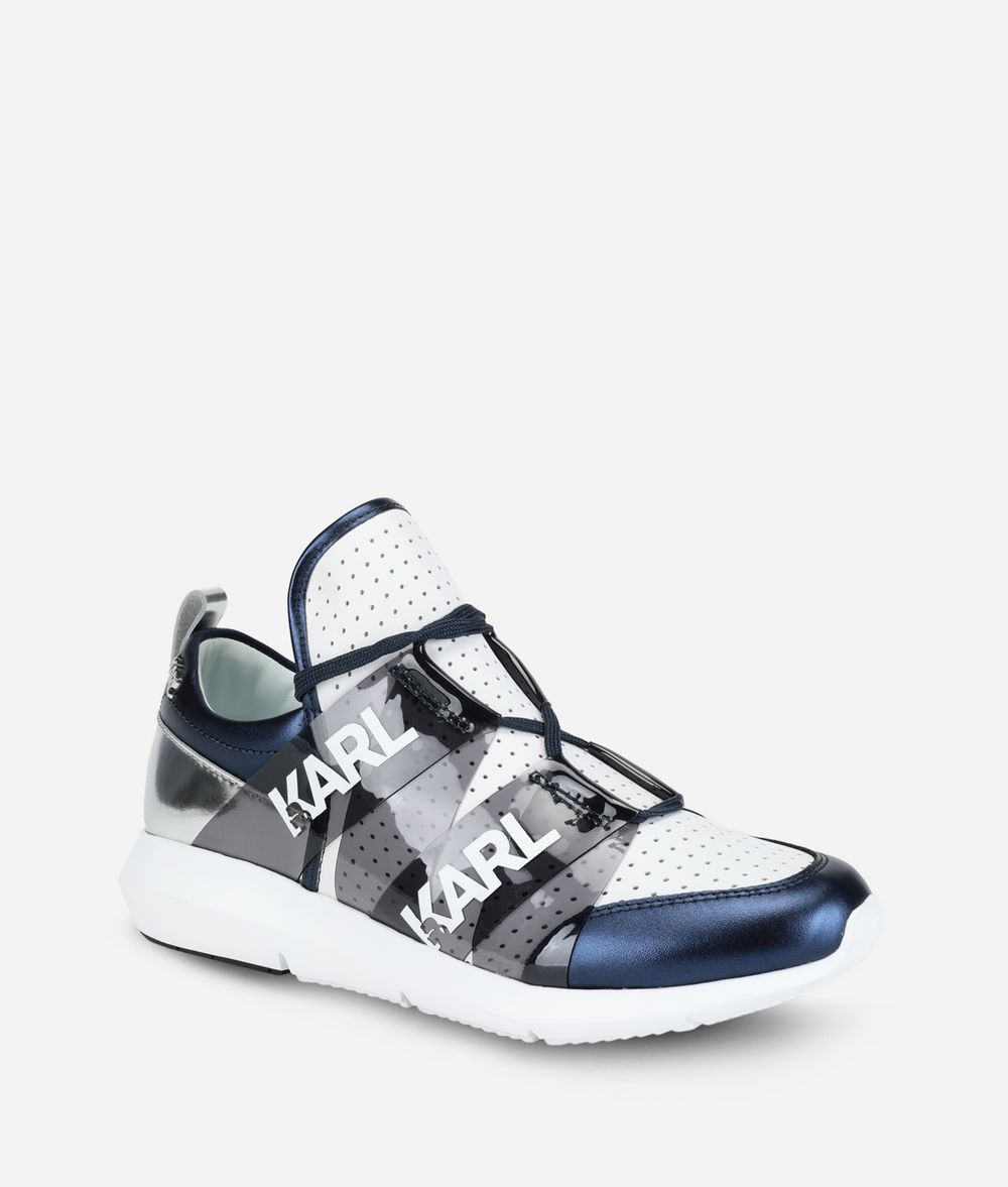 KARL LAGERFELD Vitesse Legere Sneakers mit Riemendetails Sneaker Damen f
