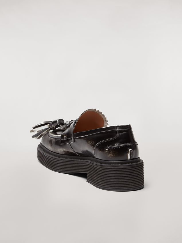 Moccasin Marni Shiny calfskin tassel moccasin Man