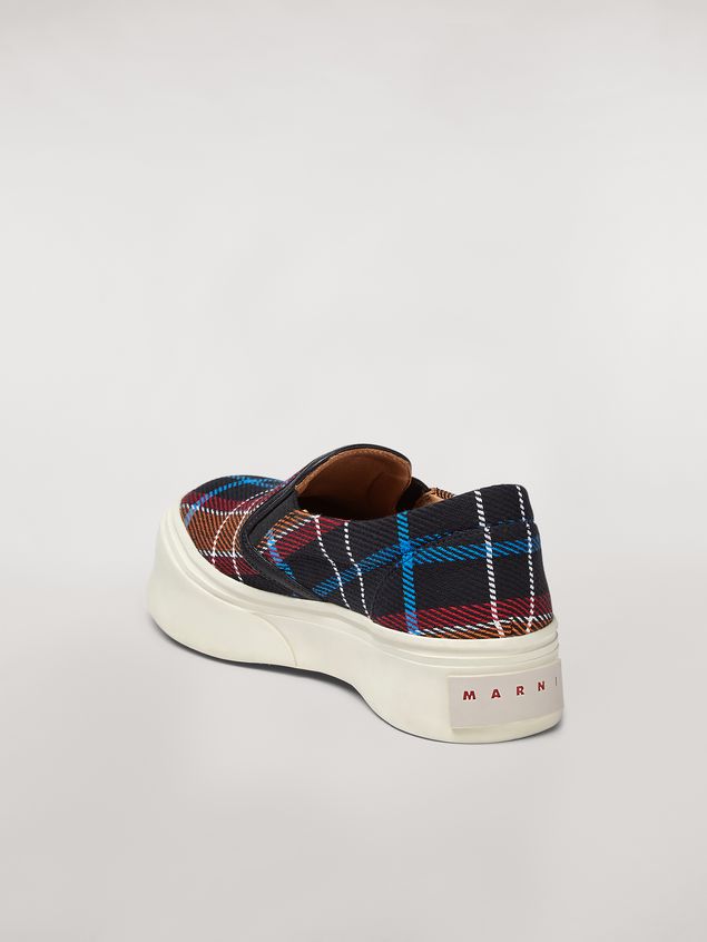 SNEAKERS- Marni Sneakers Marni PABLO de dril doble a cuadros Mujer