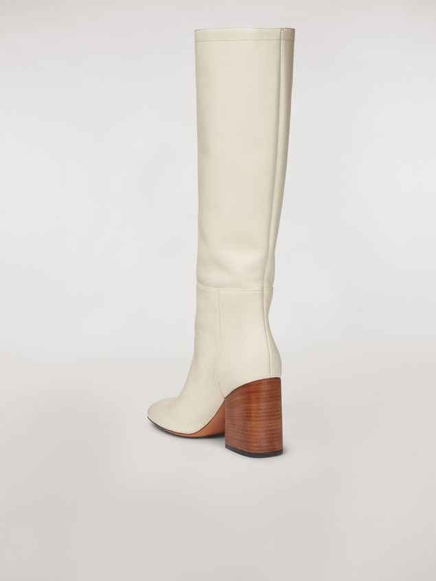 Botas Marni Botas de tubo de piel de becerro Mujer