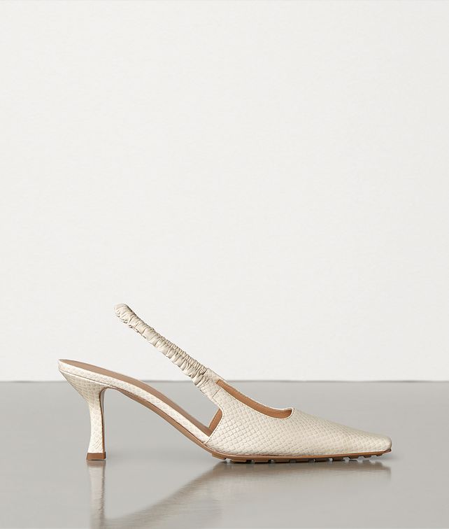 BOTTEGA VENETA SLINGBACK PUMPS IN GOAT LEATHER AND NAPPA Pump Woman fp