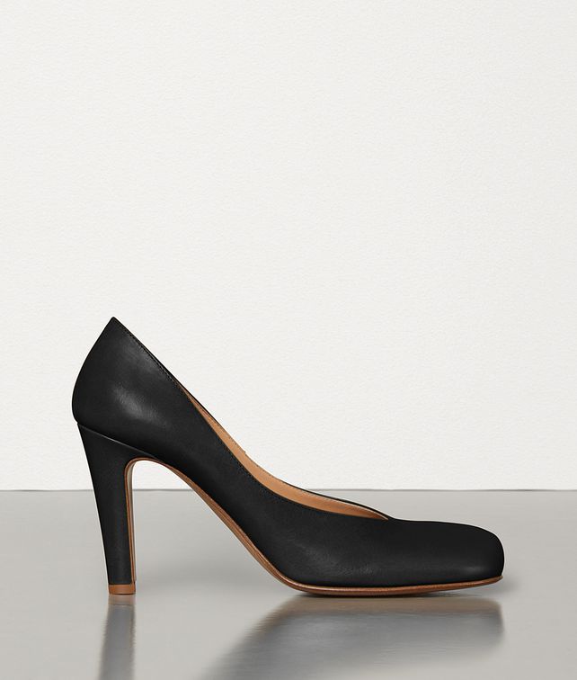 BOTTEGA VENETA BLOC PUMPS IN LAVILLE CALFSKIN Pump Woman fp