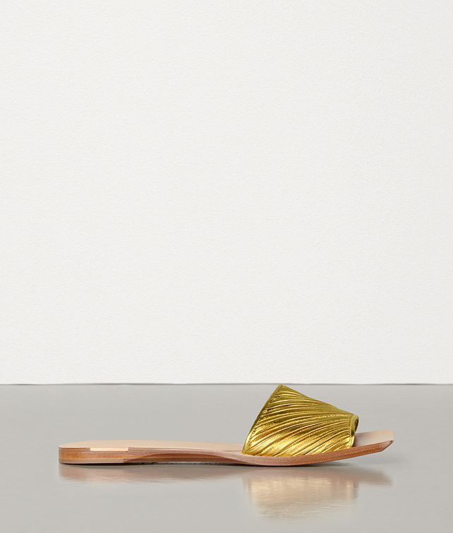 BOTTEGA VENETA SANDALS IN LAMÉ NAPPA Sandals Woman fp