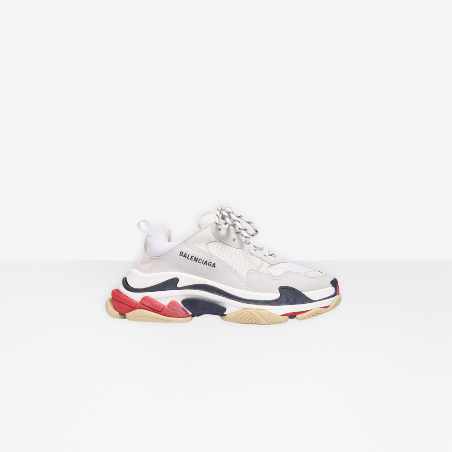 Triple S Sneaker White for Men | Balenciaga