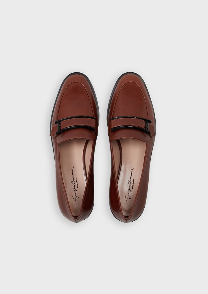 mocasines-de-piel-cepillada-con-tira mocasines-de-piel-cepillada-con-tira