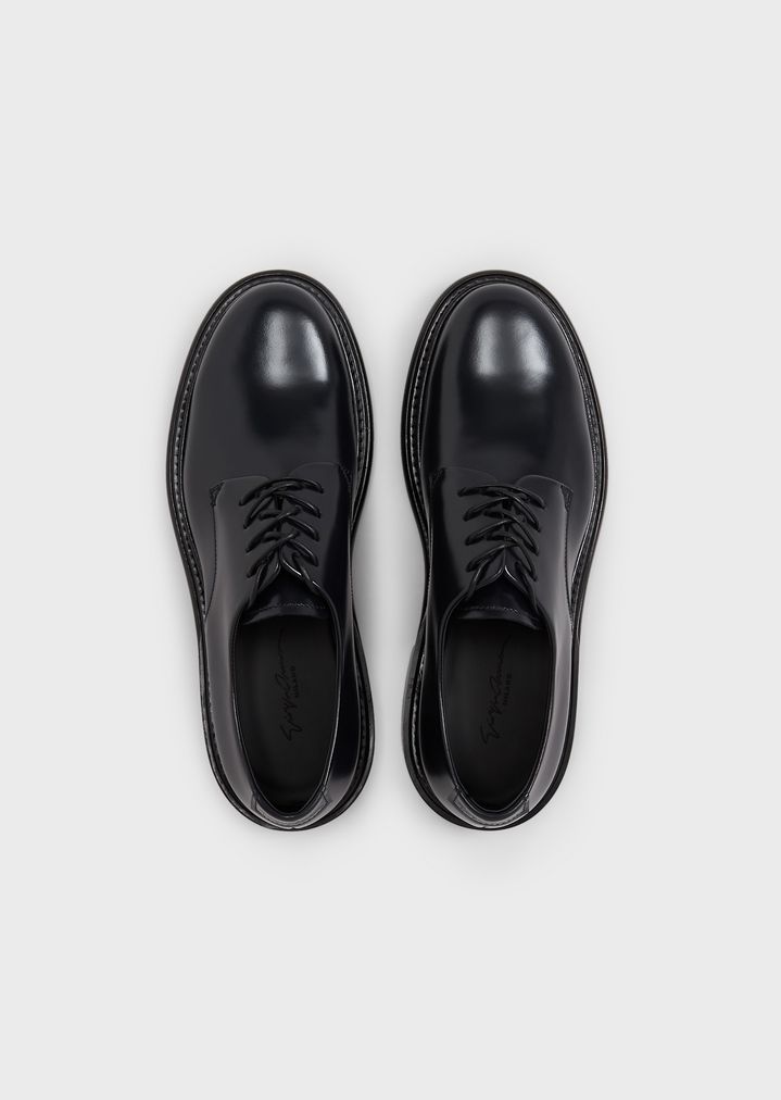 Derby de piel desgastada Derby de piel desgastada