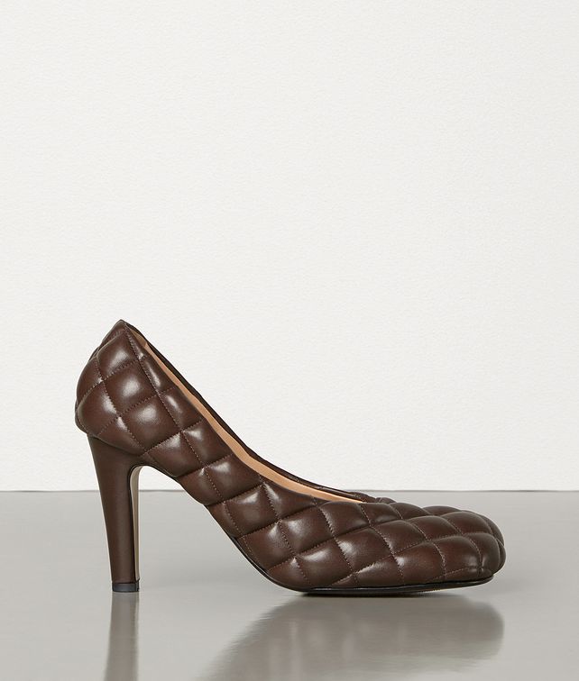 BOTTEGA VENETA PADDED BLOC PUMPS IN MATELASSÉ NAPPA DREAM Pump Woman fp